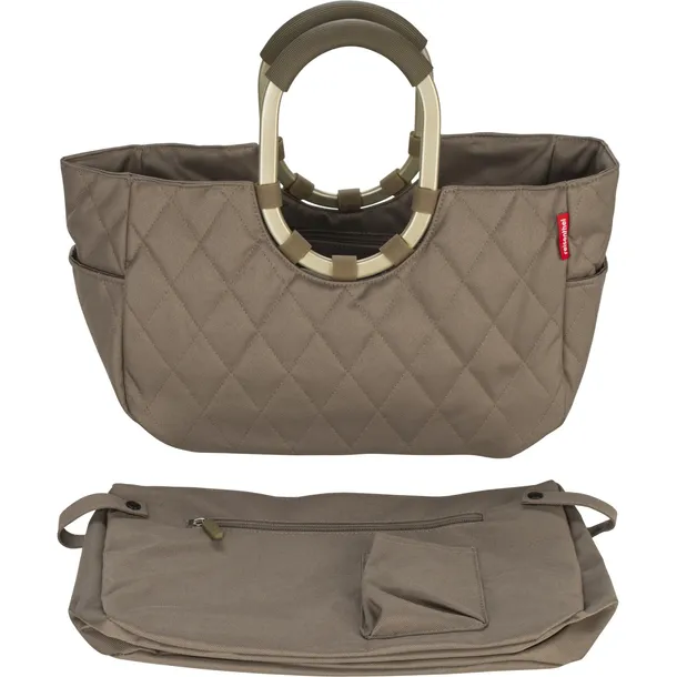 reisenthel-loopshopper-m-torba-frame-rhombus-olive