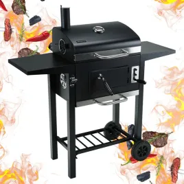 grill-ogrodowy-weglowy-z-kominem-termometrem-polki