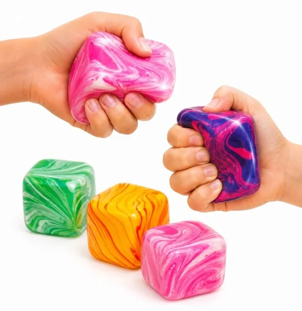 Gniotek Antystresowy Squishy Kostka Lodu Sensoryczna Hit TikTok