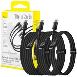 zestaw-3-kabli-usb-c-typc-baseus-szybkie-ladowanie-100w-pd-480mbps-1m-2m-3m