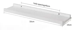 polka-scienna-50-cm-biala-plywajaca-gieanoo