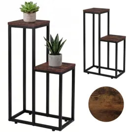 kwietnik-stojacy-stojak-na-kwiaty-2-polki-loft-postarzany-dab-czarny-68cm