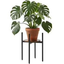 kwietnik-stojacy-industrialny-stojak-na-kwiaty-metal-polka-loft-czarny-42cm