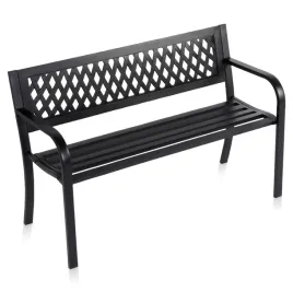 lawka-ogrodowa-metalowa-czarna-119x45x76-cm