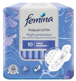 podpaski-femina-maxi-ultra-night-protection-ze-skrzydelkami-10szt