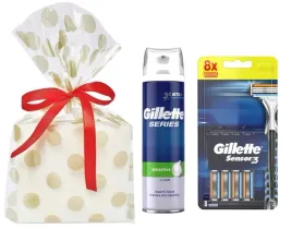 zestaw-prezentowy-gillette-sensor-3-wklady-ostrza-8-szt-pianka-do-golenia