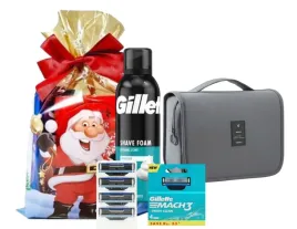 zestaw-prezent-dla-mezczyzny-gillette-mach3-pianka-do-golenia-kosmetyczka