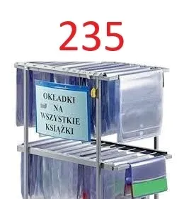 Okładka 235 mm GRUBA REGULOWANA SZTAPEL Tuszyma PROMOCJA, NAJTANIEJ