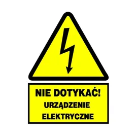 tablica-ostrzegawcza-moj-dom-bis-nie-dotykac-urzadzenie-elektryczne