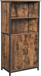 regal-do-salonu-lub-kuchni-brazowy-loft-125-cm-vasagle-lsc66bx