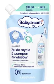 babydream-sensitive-zel-do-mycia-i-szampon-do-wlosow-zapas-refill-500ml