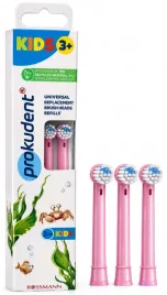 prokudent-kids-3-koncowki-do-szczoteczki-elektrycznej-3-szt-rozowe