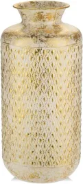 wazon-na-kwiaty-wysoki-metalowy-35-cm-dekoracyjny-do-kwiatow-zloty-qv
