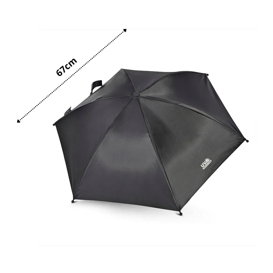 parasol-do-wozka-lorelli-68-cm-czarny-stan-nowy