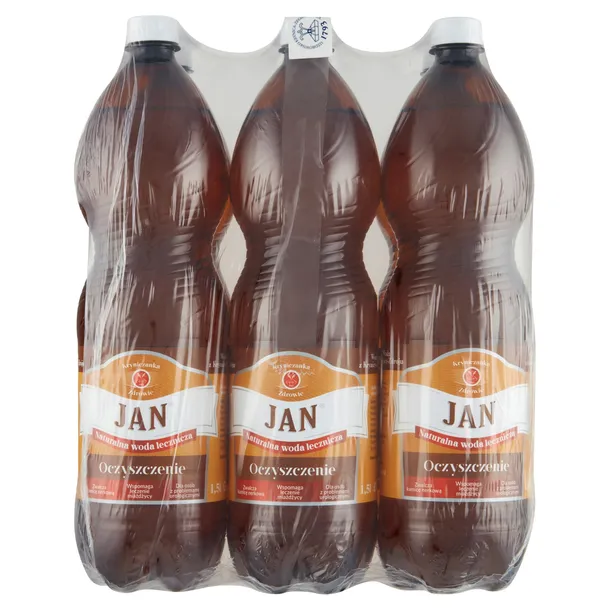 Naturalna woda lecznicza Jan/ 9 litrów (zgrzewka 6x1,5L)