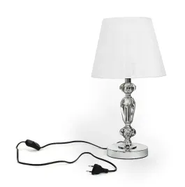 lampa-nocna-villado-glamour-biala-srebrna-e27-46-cm
