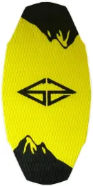 skimboard-gozone-k2-yellow-101-cm-eva-twin-tip