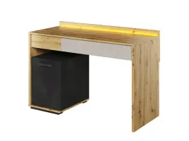 biurko-120-cm-z-dwiema-szufladami-qubic-qb-08-led
