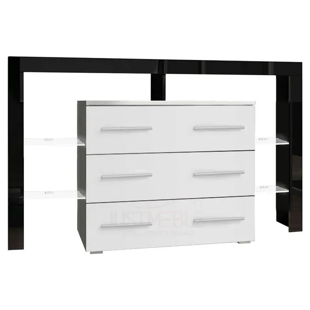komoda-riwiera-plus-z-led-polysk-kolor-frontow-wielokolorowy