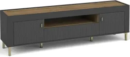 szafka-rtv-177-cm-z-szuflada-i-lamelami-mossa-8-czarny
