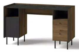 biurko-135-cm-z-szufladami-i-polkami-prestigo-9-orzech-warmia-czarny