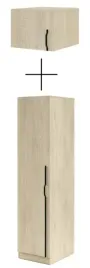 szafa-z-nadstawka-jednodrzwiowa-waska-slupek-50-cm-braga-05-dab-cremona