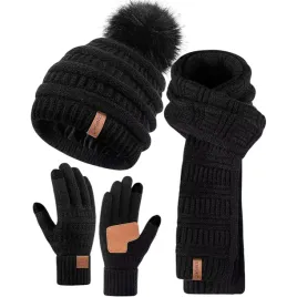 damski-komplet-zimowy-czapka-szalik-rekawiczki-cieply-stylowy-czarny