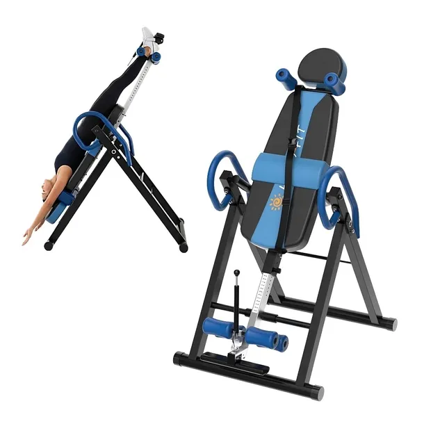 Ławka Grawitacyjna Inwersyjna Treningowa Rehabilitacyjnа Halo-Fit Niebieska