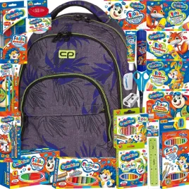 coolpack-plecak-szkolny-wyprawka-zestaw-basic-liscie