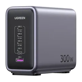 ladowarka-sieciowa-ugreen-cd333-nexode-usb-4x-usb-c-gan-300w-kabel-u