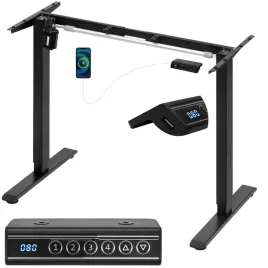 stelaz-biurka-elektrycznego-regulowany-72-120cm-elektryczny-usb-czarny-rama