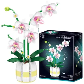 kwiaty-klocki-kwiatek-orchidea-kwiatuszki-orchid-do-ukladania-prezent-25cm