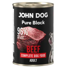mokra-karma-dla-psa-john-dog-pure-black-adult-mono-wolowina-400g