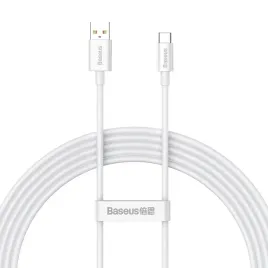 kabel-baseus-superior-series-usb-a-usb-c-100w-1m-bialy