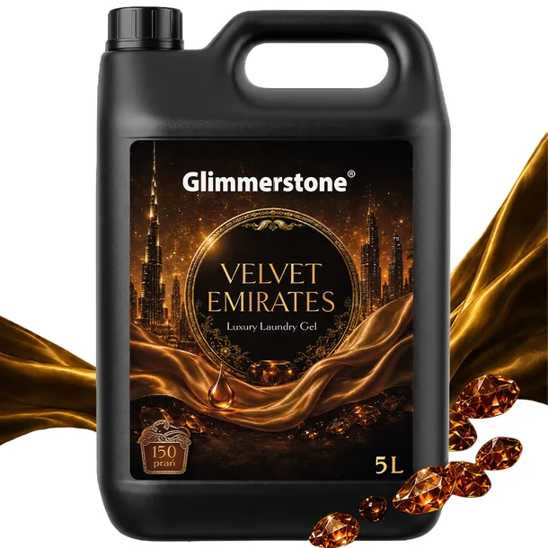 Żel do prania Uniwersalny Perfumowany Arabski zapach VELVET EMIRATES 5L
