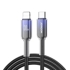 kabel-joyroom-s-a42-crystal-clear-series-30w-usb-c-lightning-12m-czarn