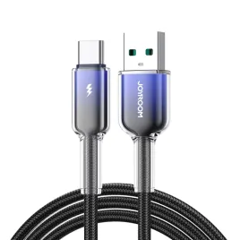 kabel-joyroom-s-a42-crystal-clear-series-3a-usb-a-usb-c-12m-czarny