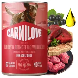 carnilove-dog-can-turkeyandreindeerandwildboar-400g