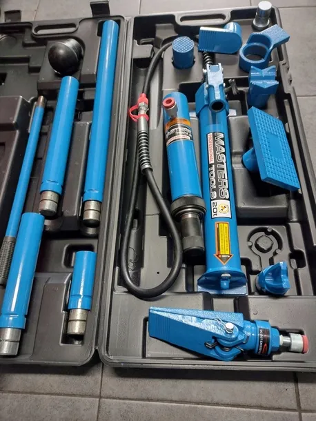 ROZPIERAKI HYDRAULICZNE 20T ZESTAW WALIZKA MOCNY ZESTAW BLACHARSKI