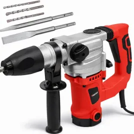mlotowiertarka-sds-plus-1150w-z-napedem-poprzecznym-wiercenie-i-kucie-w-betonie-zestaw-wiertel-i-dlut-vertex