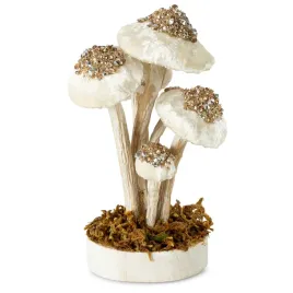 figurka-grzyby-dekoracyjne-12x12x20-kremowe-zloty-brokat