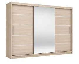 szafa-przesuwna-250-cm-rio-3-z-lustrem-sonoma-polki-drazki