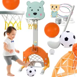 centrum-sportowe-dla-dzieci-zestaw-4w1-koszykowka-pilka-nozna-mini-golf