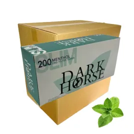gilzy-papierosowe-dark-horse-slim-menthol-200-szt-biale-mietowe-65mm-x-50