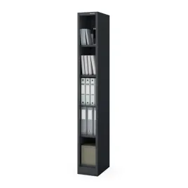 regal-metalowy-biurowy-na-dokumenty-waski-25x40x185-jan-nowak-tim-antracyt