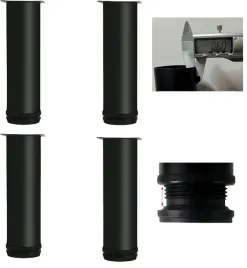 mieguiwor-zestaw-4-regulowanych-nozek-meblowych-czarne-6-cm
