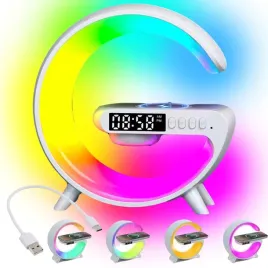 lampka-led-rgb-gamingowa-ladowarka-indukcyjna-glosnik-budzik-radio-zegar