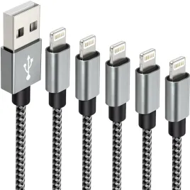 zestaw-kabli-apple-iphone-lightning-nylon-fast-charger-5-pak