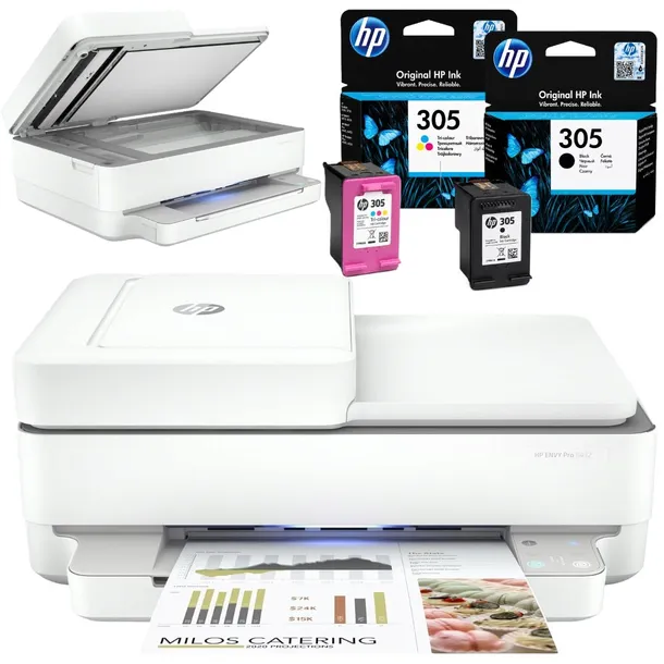 Drukarka Wielofunkcyjna atramentowa Kolor HP ENVY Pro 6432 + HP 305 Wi-Fi