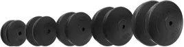 obciazenia-do-gryfu-2x25-kg-srednica-31-mm-bitumiczne-zestaw
